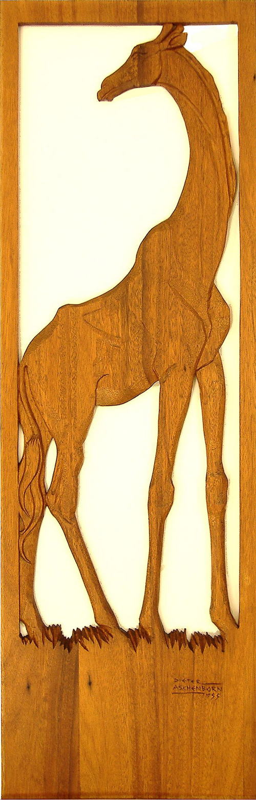 Bild Giraffe von Uli Aschenborn